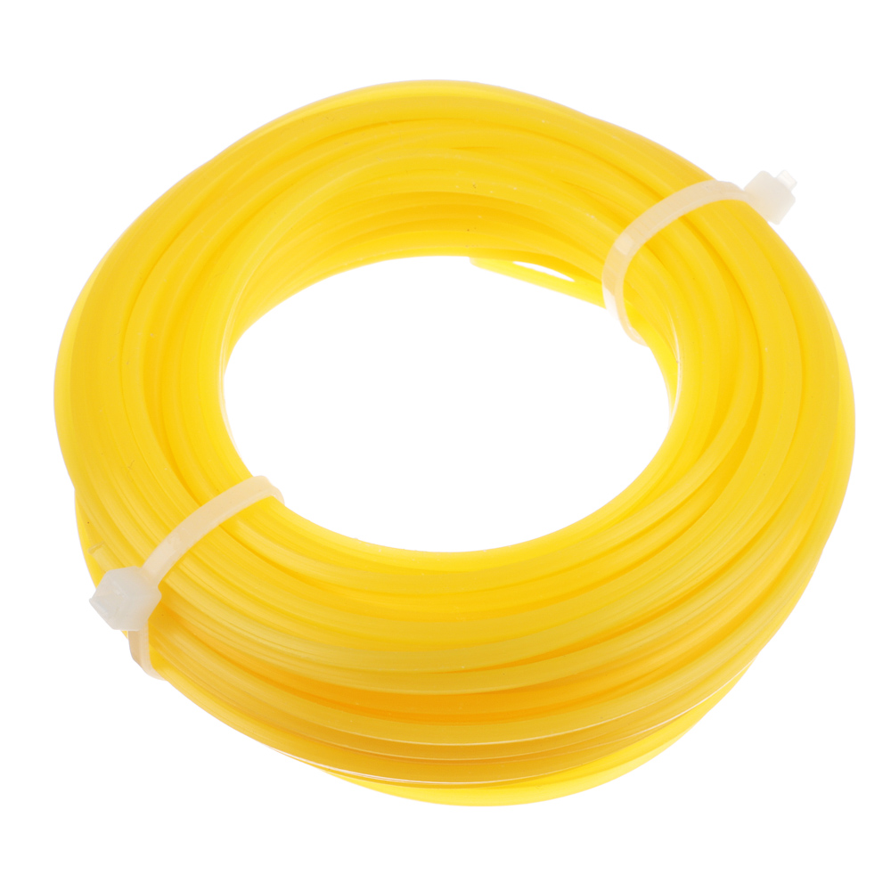 ЕРМАК Леска для триммера сечение "квадрат" диаметр 2,4мм, длина 15м.(профи серия,нейлон 99%), арт.№ 646-269