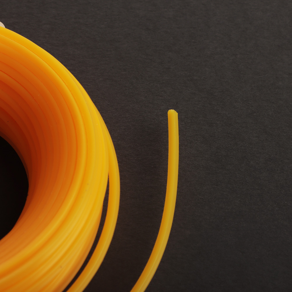 ЕРМАК Леска для триммера сечение "квадрат" диаметр 3,0мм, длина15м.(профи серия,нейлон 99%), арт.№ 646-287