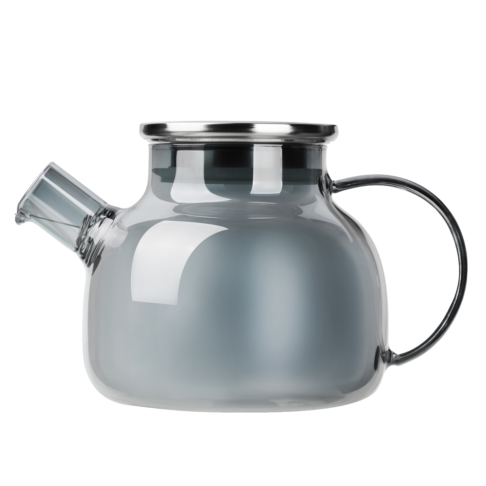 SATOSHI Графит Чайник заварочный 1000мл, стекло, нерж.сталь, арт.№ 850-265
