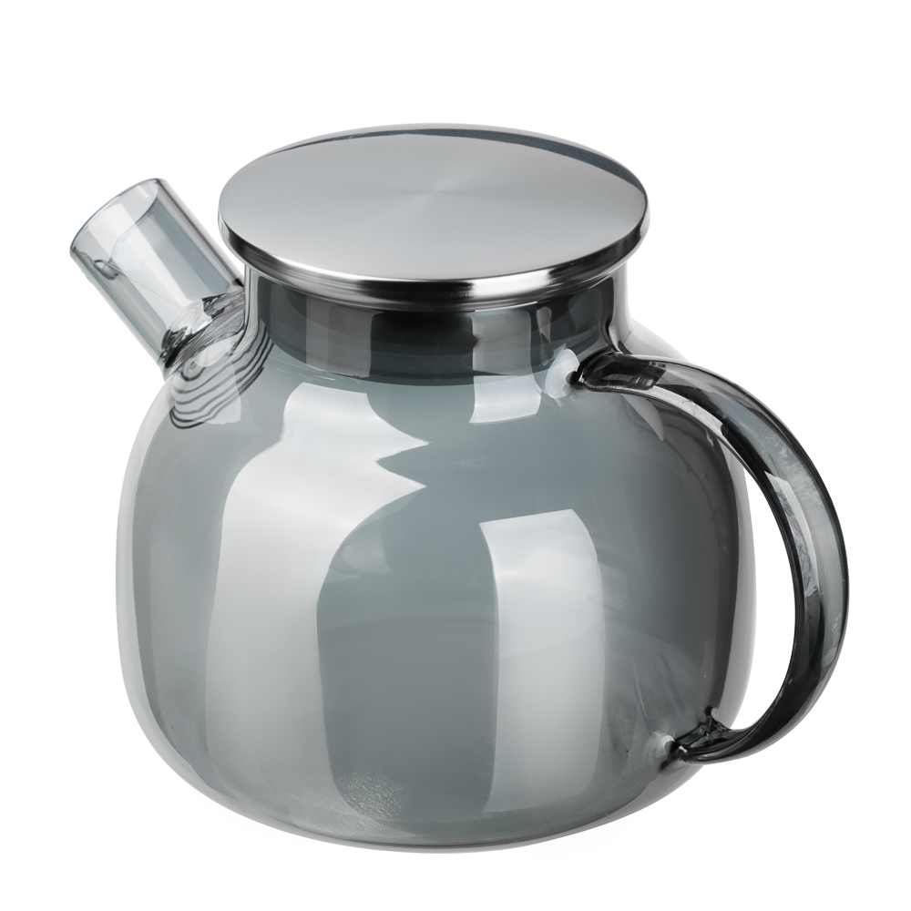 SATOSHI Графит Чайник заварочный 1000мл, стекло, нерж.сталь, арт.№ 850-265