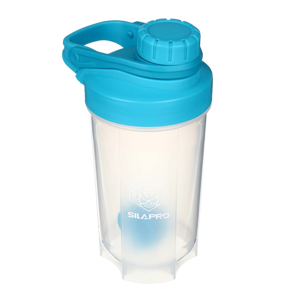 SILAPRO BY Шейкер спортивный, 500мл, 11,5х18,5см, пластик PP, арт.№ 088-015
