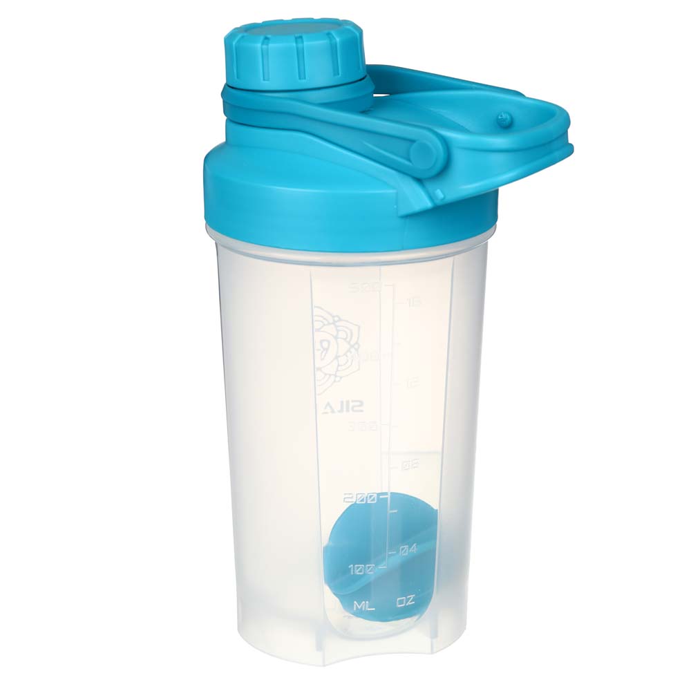 SILAPRO BY Шейкер спортивный, 500мл, 11,5х18,5см, пластик PP, арт.№ 088-015