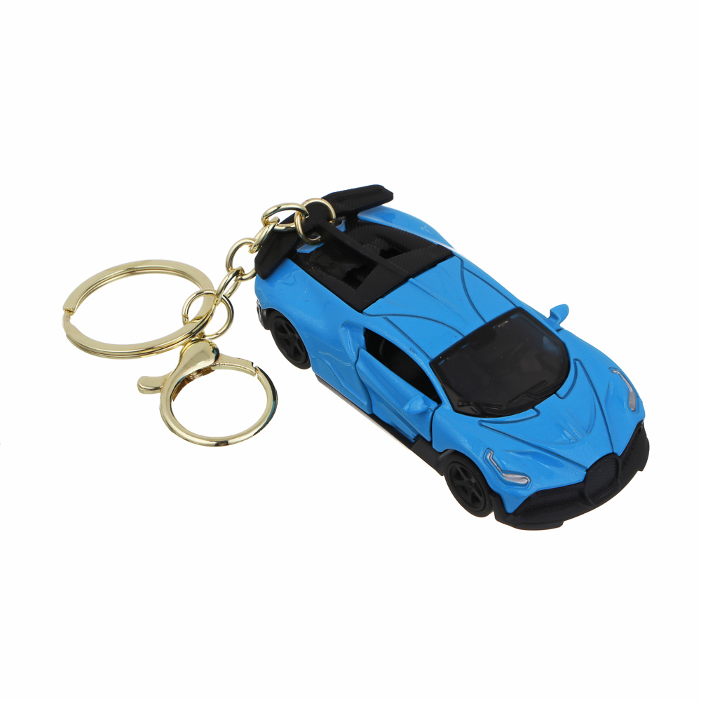 Брелок тм LADECOR "Машинка", пластик, металл, цвета в ассортименте, арт.№ 519-010