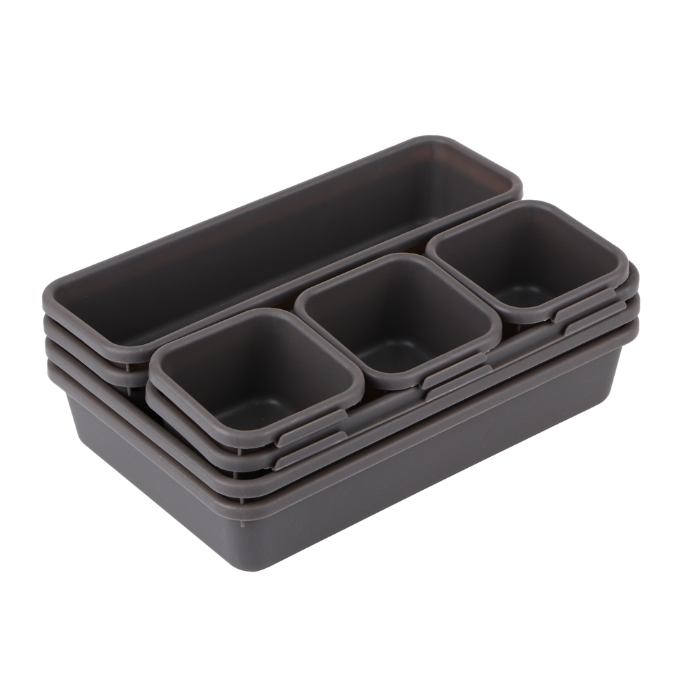 VETTA Органайзер сборный, 8 частей, полипропилен, 15х23,5/23,5х7,5/7,5х7,5, арт.№ 414-122