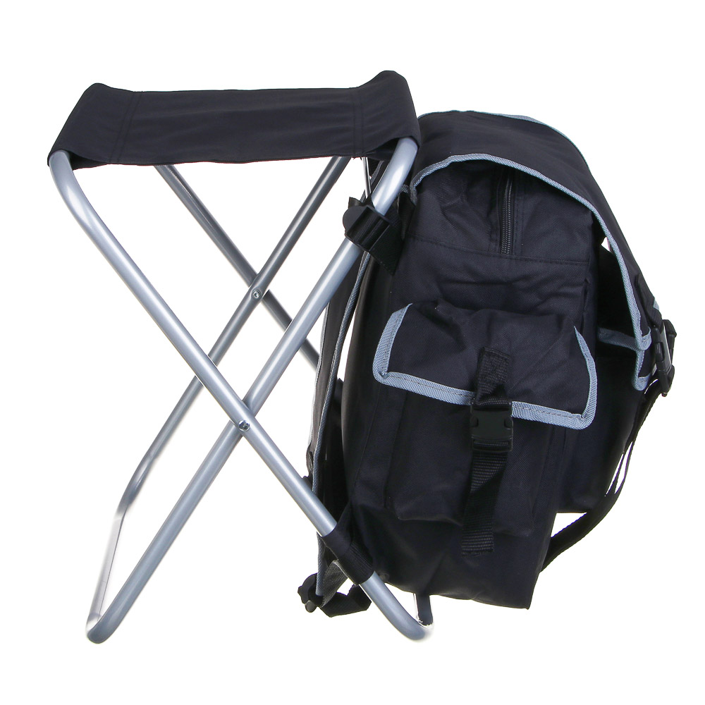 РУССО ТУРИСТО Стул с рюкзаком, до 80кг, 35х30х41см, сталь d16мм, арт.№ 121-104