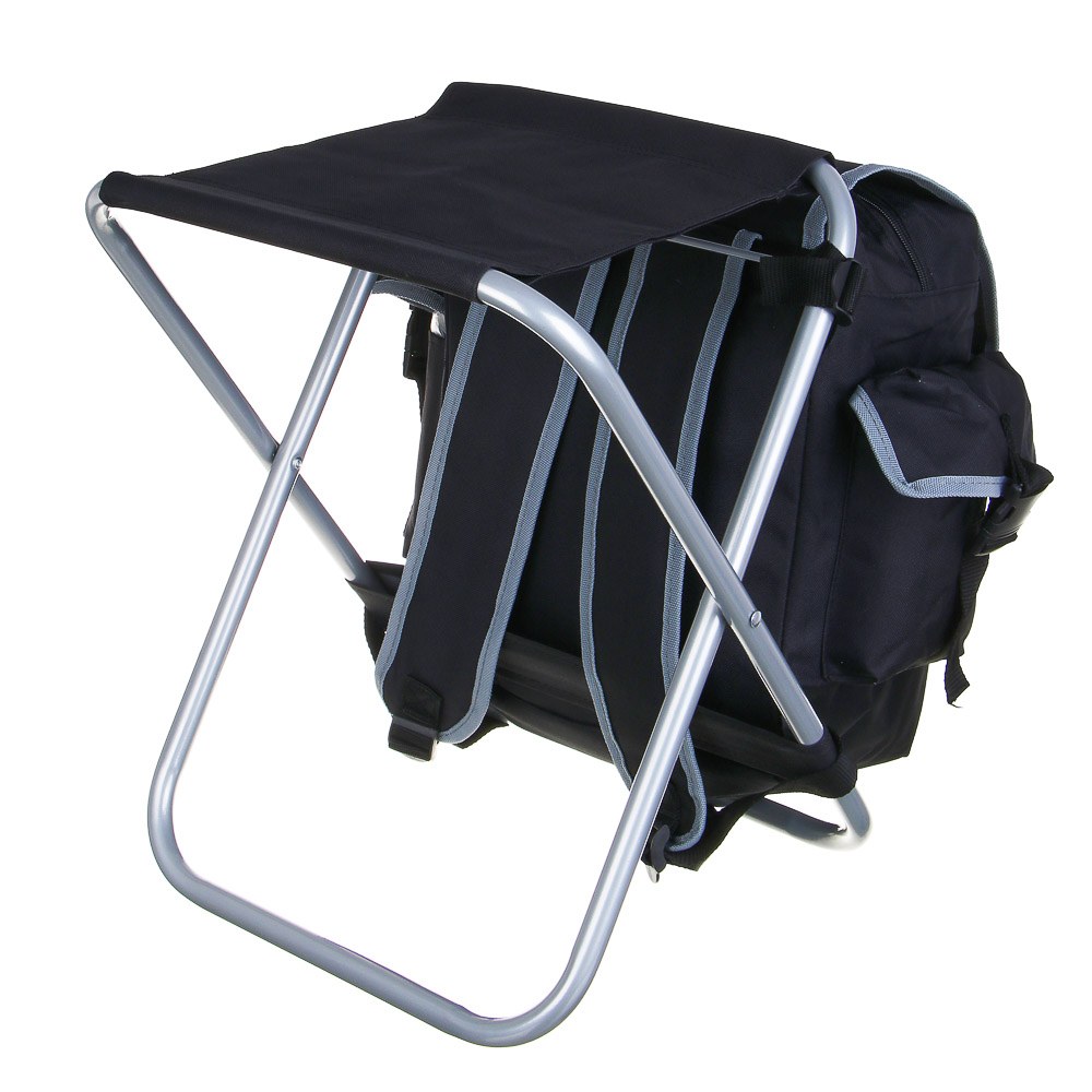 РУССО ТУРИСТО Стул с рюкзаком, до 80кг, 35х30х41см, сталь d16мм, арт.№ 121-104