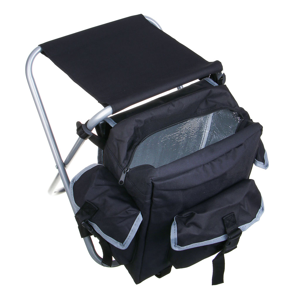 РУССО ТУРИСТО Стул с рюкзаком, до 80кг, 35х30х41см, сталь d16мм, арт.№ 121-104