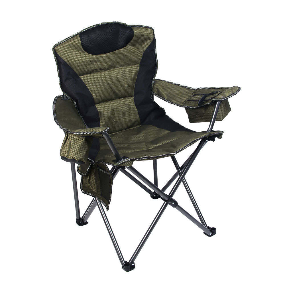 РУССО ТУРИСТО Кресло гигант, до 150кг, 62х62х108см, оксфорд 600D, сталь d22мм, арт.№ 121-107