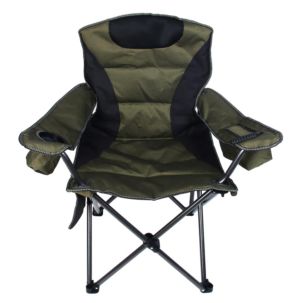 РУССО ТУРИСТО Кресло гигант, до 150кг, 62х62х108см, оксфорд 600D, сталь d22мм, арт.№ 121-107