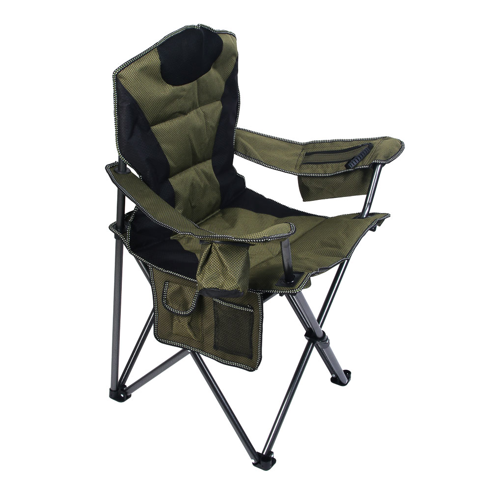 РУССО ТУРИСТО Кресло гигант, до 150кг, 62х62х108см, оксфорд 600D, сталь d22мм, арт.№ 121-107
