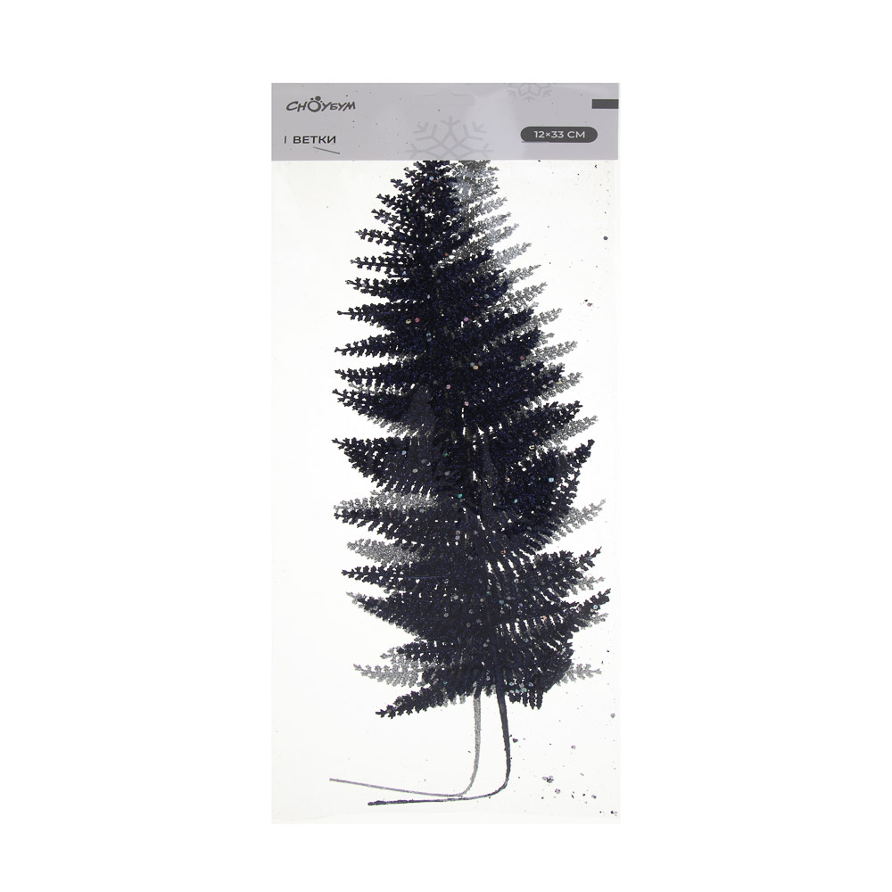 СНОУ БУМ Ветка 12x33см 2 шт, арт.№ 353-130