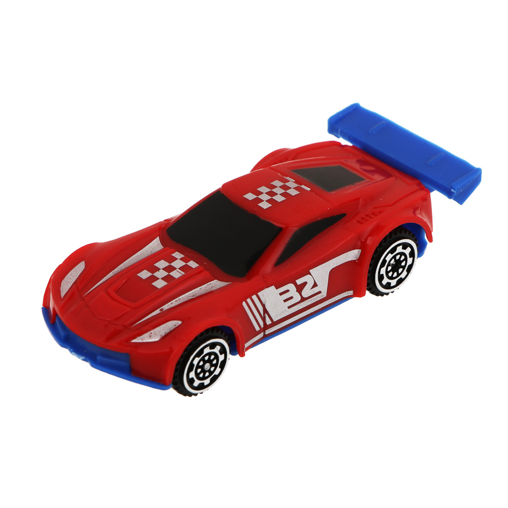 ИГРОЛЕНД Автовоз с двумя машинками, ABS, 16,5х7,2х5 см, 3 дизайна, арт.№ 292-492