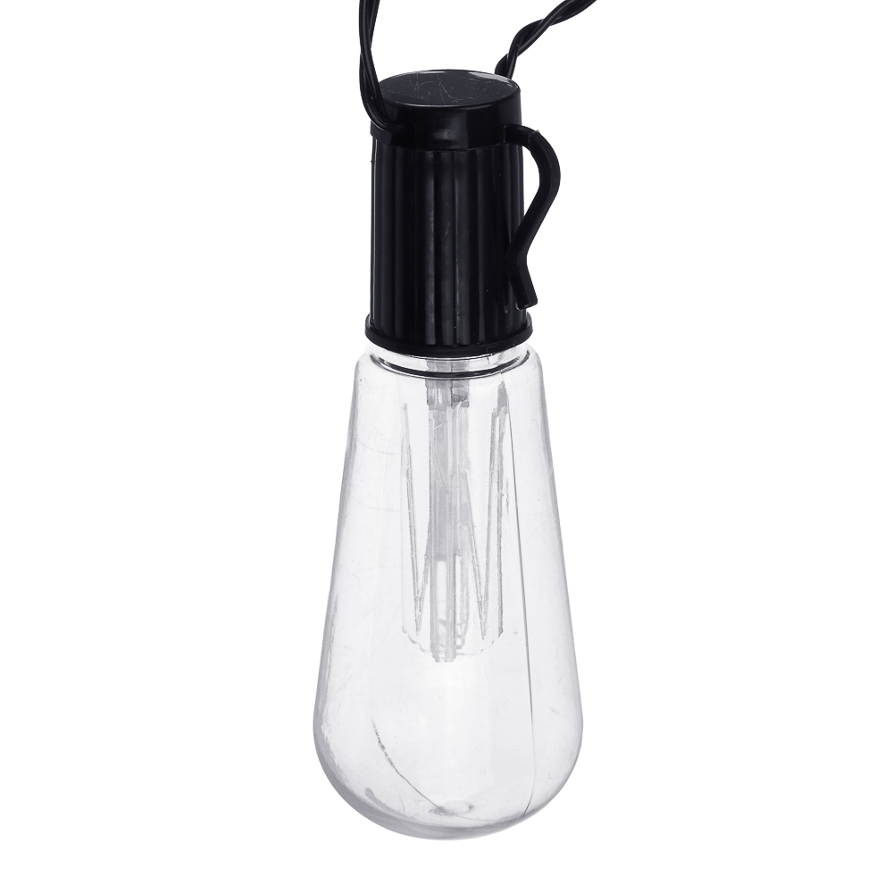 Гирлянда уличная на солнечной батарее 6,3 м INBLOOM, 20 LED, свечение шампань, 8 режимов, ABS, 1xAAA 600 мАч, IP44, арт.№ 185-047