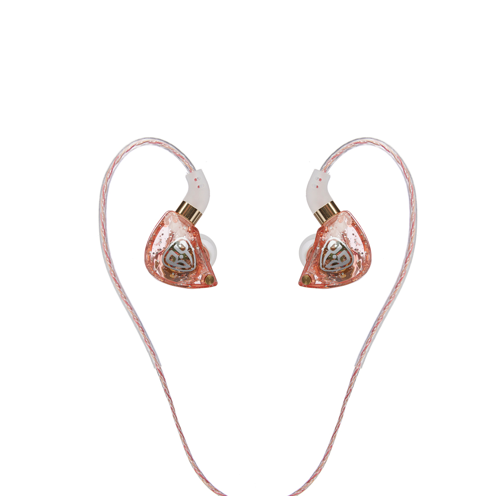 BY Наушники проводные внутриканальные Заря, розовый, арт.№ 916-245