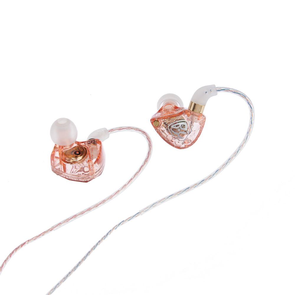 BY Наушники проводные внутриканальные Заря, розовый, арт.№ 916-245