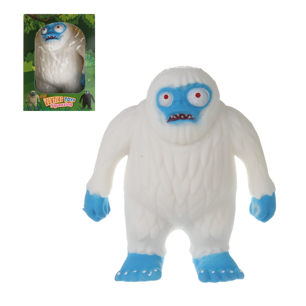 ИГРОЛЕНД Игрушка антистресс "Тянучка с песком", TPR, песок,  9,5х4,5х7см, арт.№ 297-176