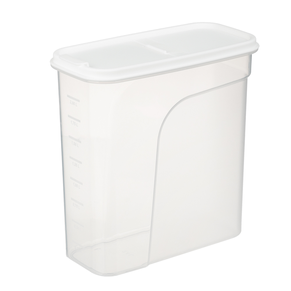 Банка для сыпучих продуктов МАШ прямоугольный 2,4л, пластик, арт.№ 861-510