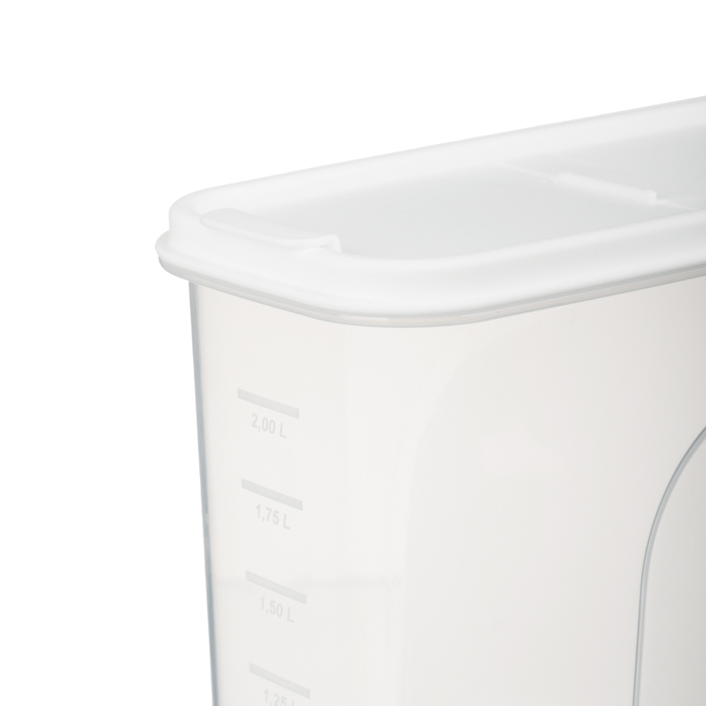 Банка для сыпучих продуктов МАШ прямоугольный 2,4л, пластик, арт.№ 861-510