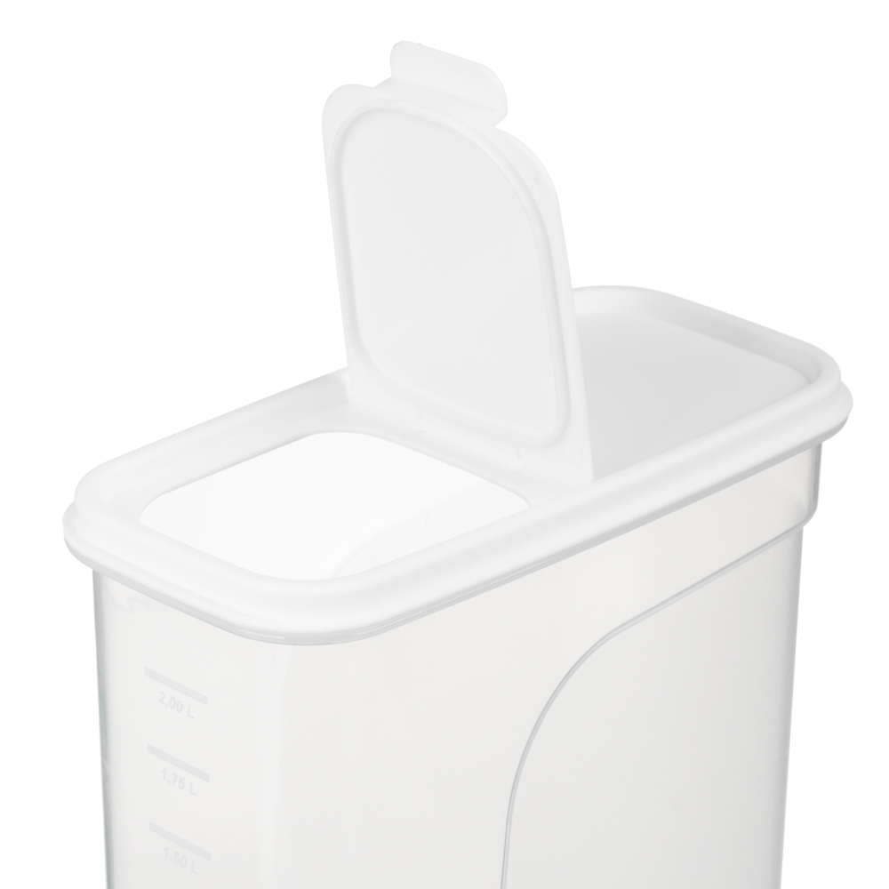 Банка для сыпучих продуктов МАШ прямоугольный 2,4л, пластик, арт.№ 861-510