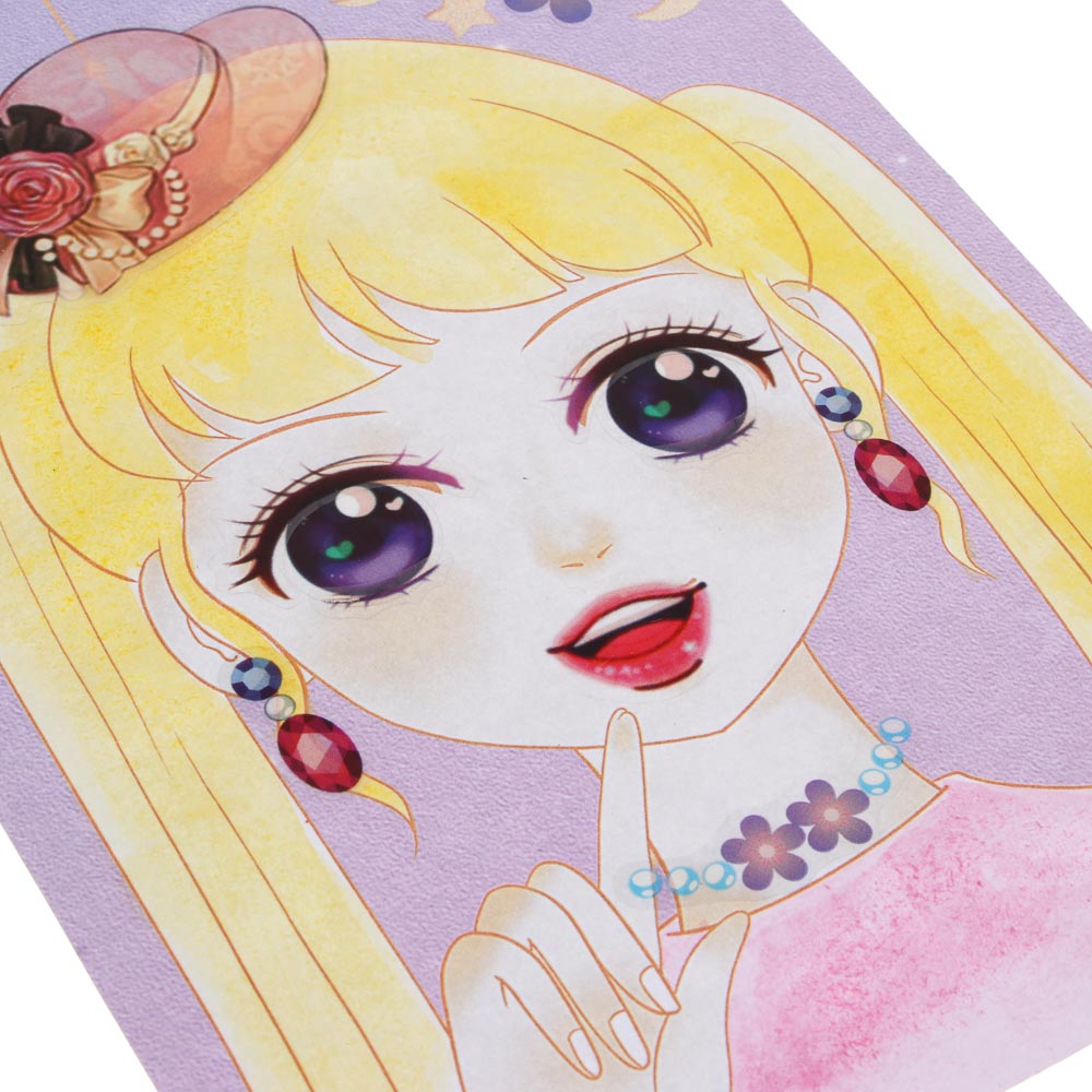 Набор для творчества с раскраской и наклейками, 18х28см, бумага, PVC, краски, 6 дизайнов, арт.№ 283-247