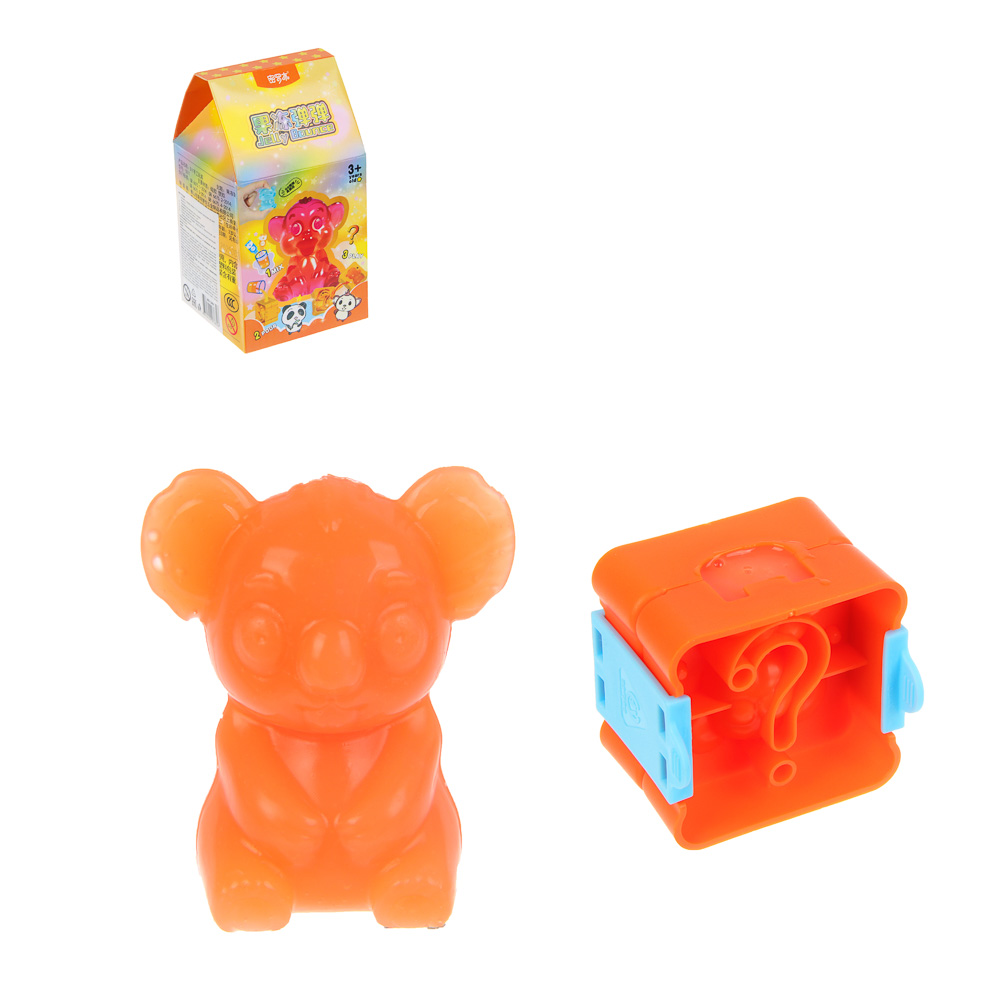 Набор для творчества фигурка из мягкого геля с формочкой, 7,5х7,5х14см, PP, силикон, микс, арт.№ 283-249