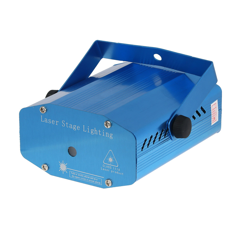 СНОУ БУМ Проектор лазерный "Созвездия", 11х9х5см, 2 насадки, RG, дальность 5-10м, 5В, 220В, арт.№ 351-708