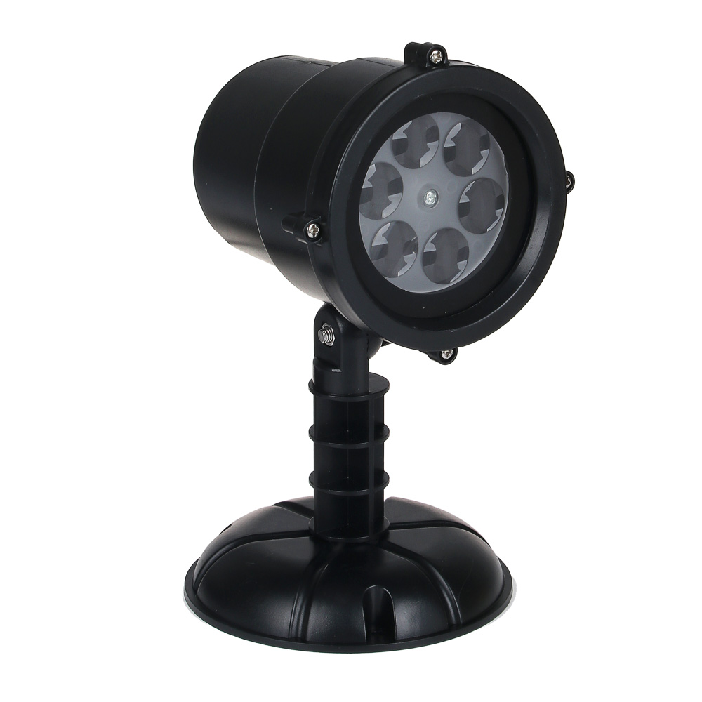 СНОУ БУМ Проектор "Рождественский калейдоскоп", 4LED*мульти, 20х10см, 2 насадки, 5-10м, 12В, 220В, арт.№ 351-709