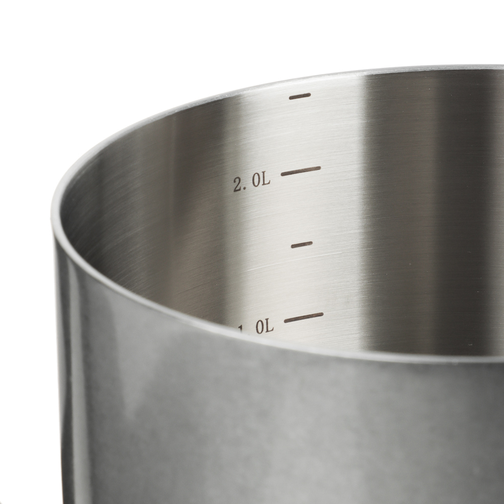 Ivlev Chef Ladoga Ковш 18х10,5см 2,5л, с нерж. крышкой, индукция, нерж.сталь 18/10, арт.№ 822-254