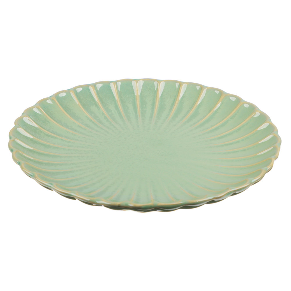 MILLIMI Лотос Тарелка десертная, 19х2,5см, керамика, арт.№ 824-515