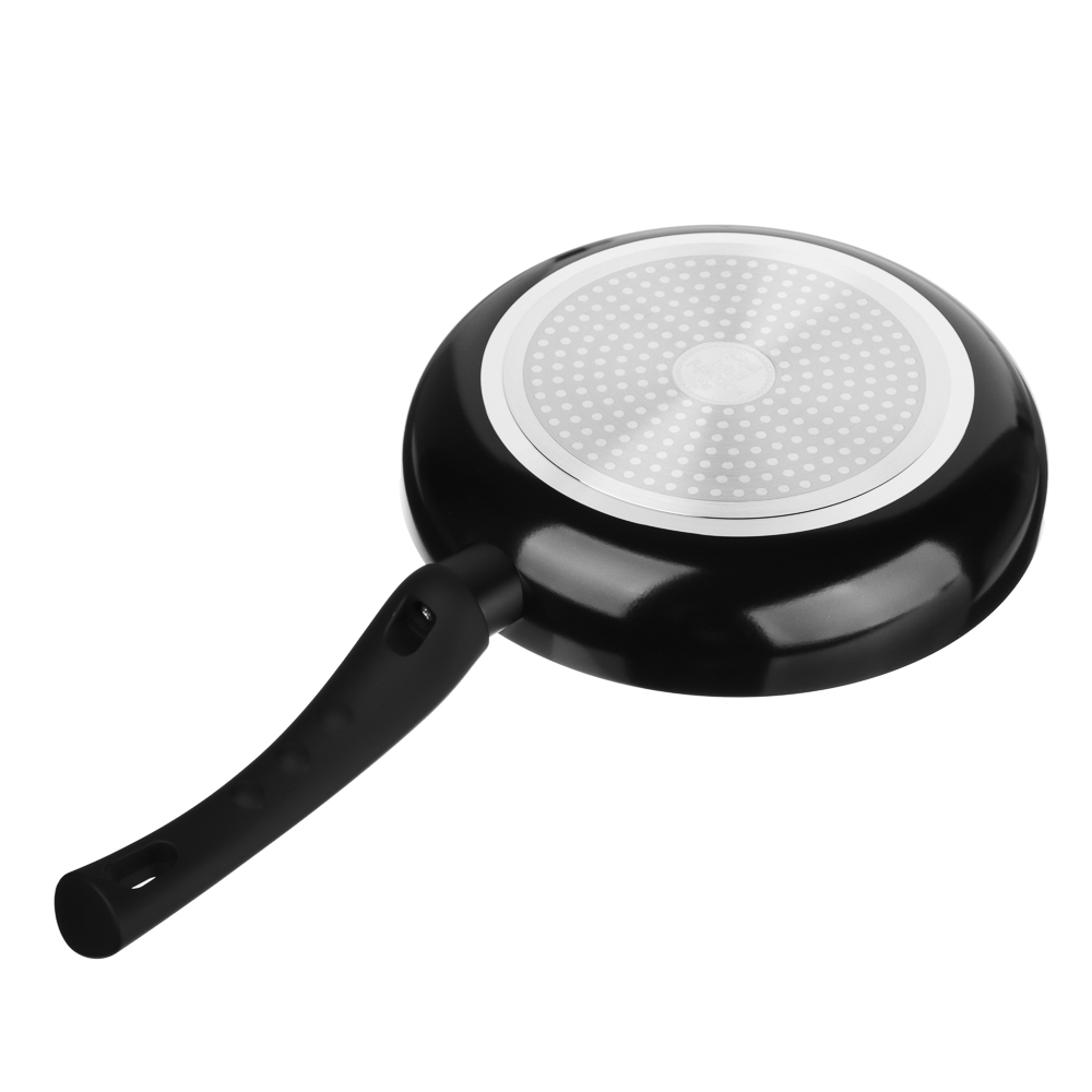 Набор посуды 11 предметов SATOSHI Графит, кастрюли 20 см, 24 см, 28 см (2,8 л, 4,6 л, 7 л), ковш 16 см (1,6 л), сковороды 24 см, 28 см, индукция, арт.№ 846-748