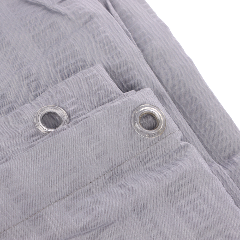 Штора для ванной 180х200см SWANNY, GRANIT3, серый, полиэстер, SWC-80-24-GRY, арт.№ 461-645