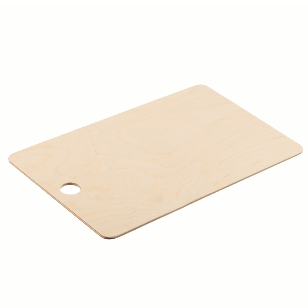 Доска разделочная 25x15x0,3см, фанера, арт.№ 851-229