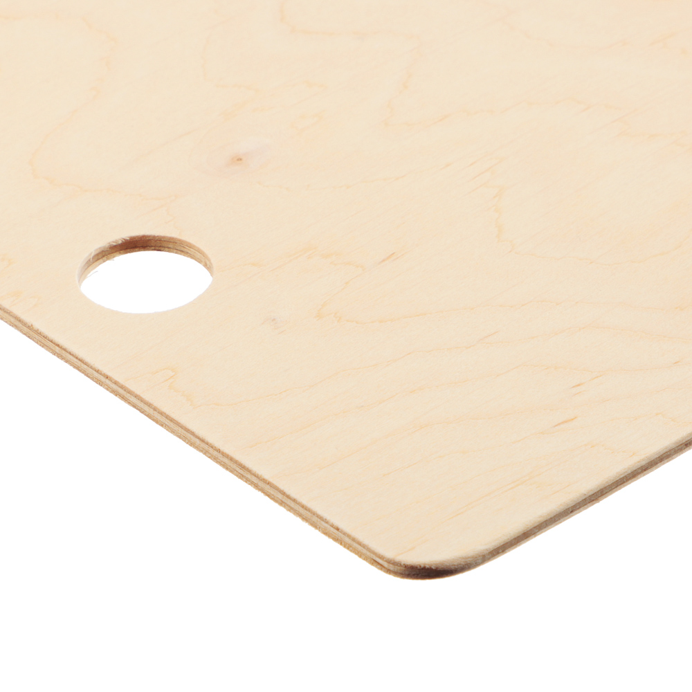 Доска разделочная 25x15x0,3см, фанера, арт.№ 851-229