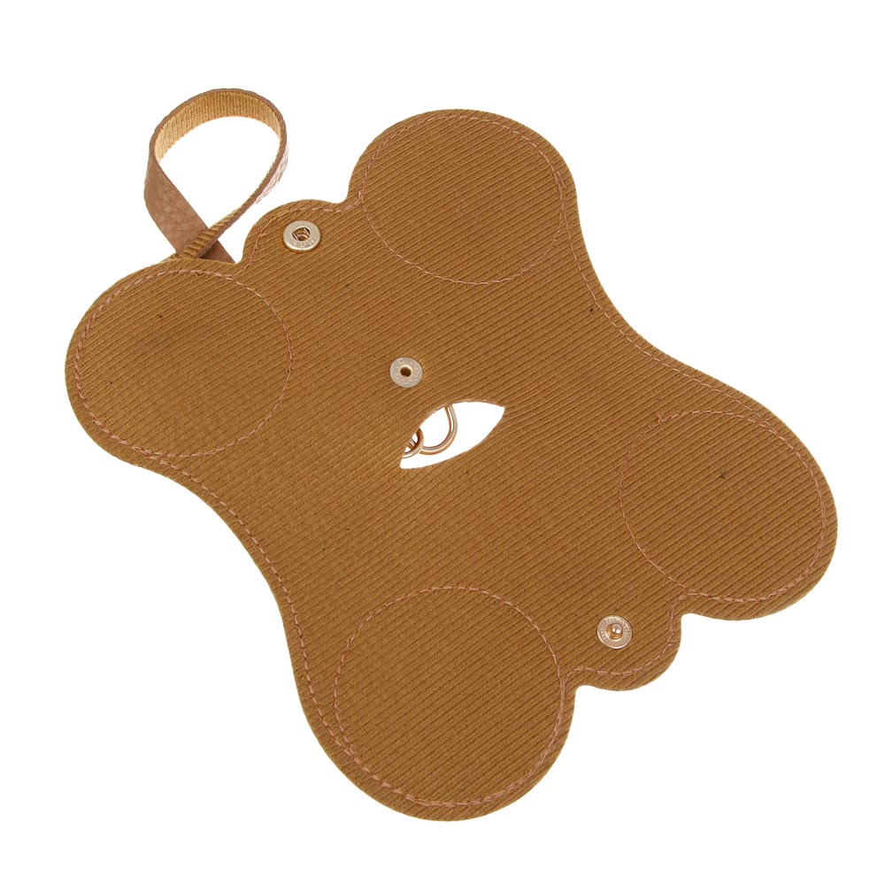 ЮL Футляр для очков на кнопке с подвесом, ПУ, 14,5х8см, 5 цветов, арт.№ 339-108