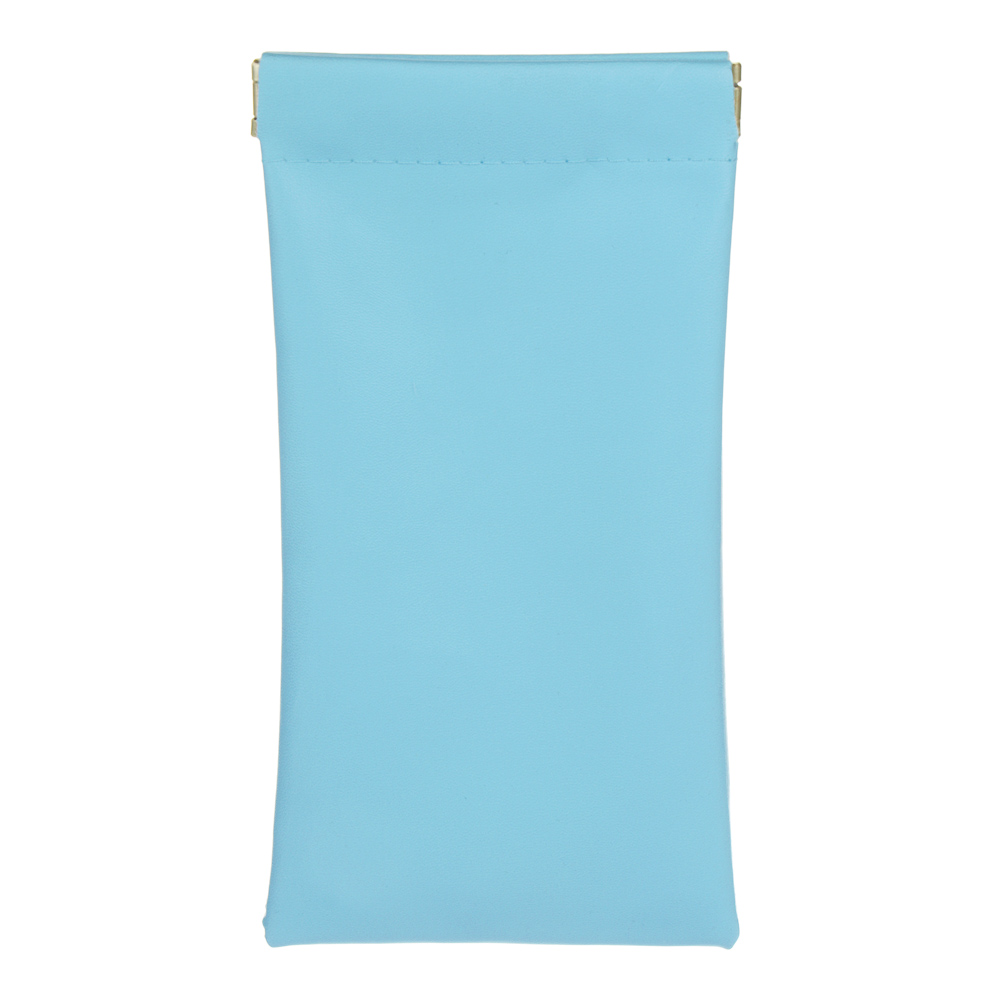 ЮL Чехол для очков мягкий с зажимом, ПУ, 18х8,5см, 5 цветов, арт.№ 339-111