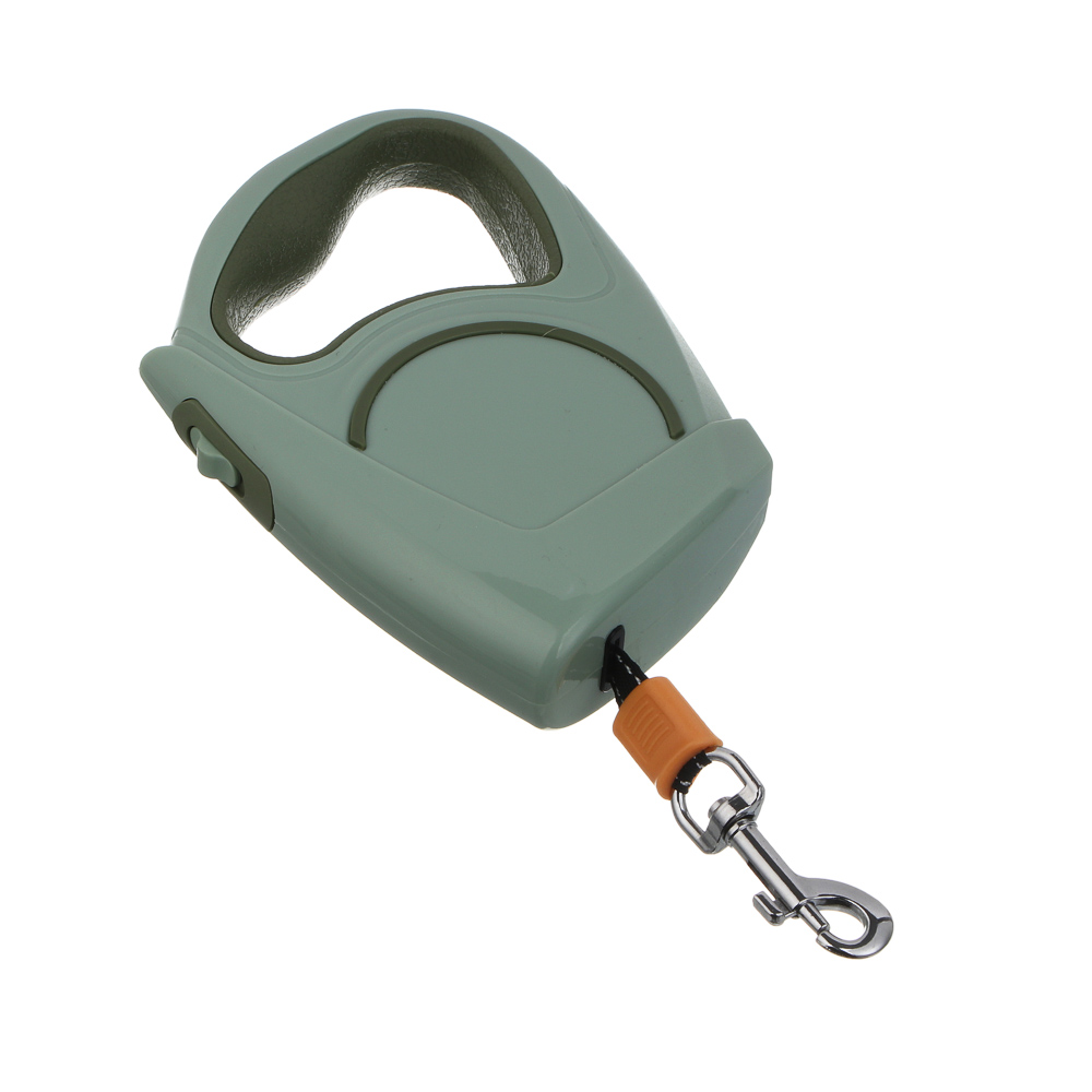 Рулетка для животных тм VETTA, пластик, нейлон, хаки, 3м, арт.№ 273-587