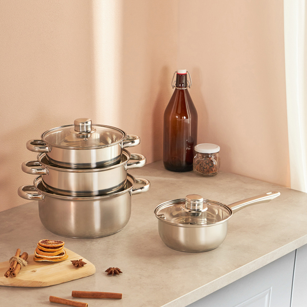 Джерси Ковш с крышкой 1,2л, 16х8,0см, арт.№ 822-077