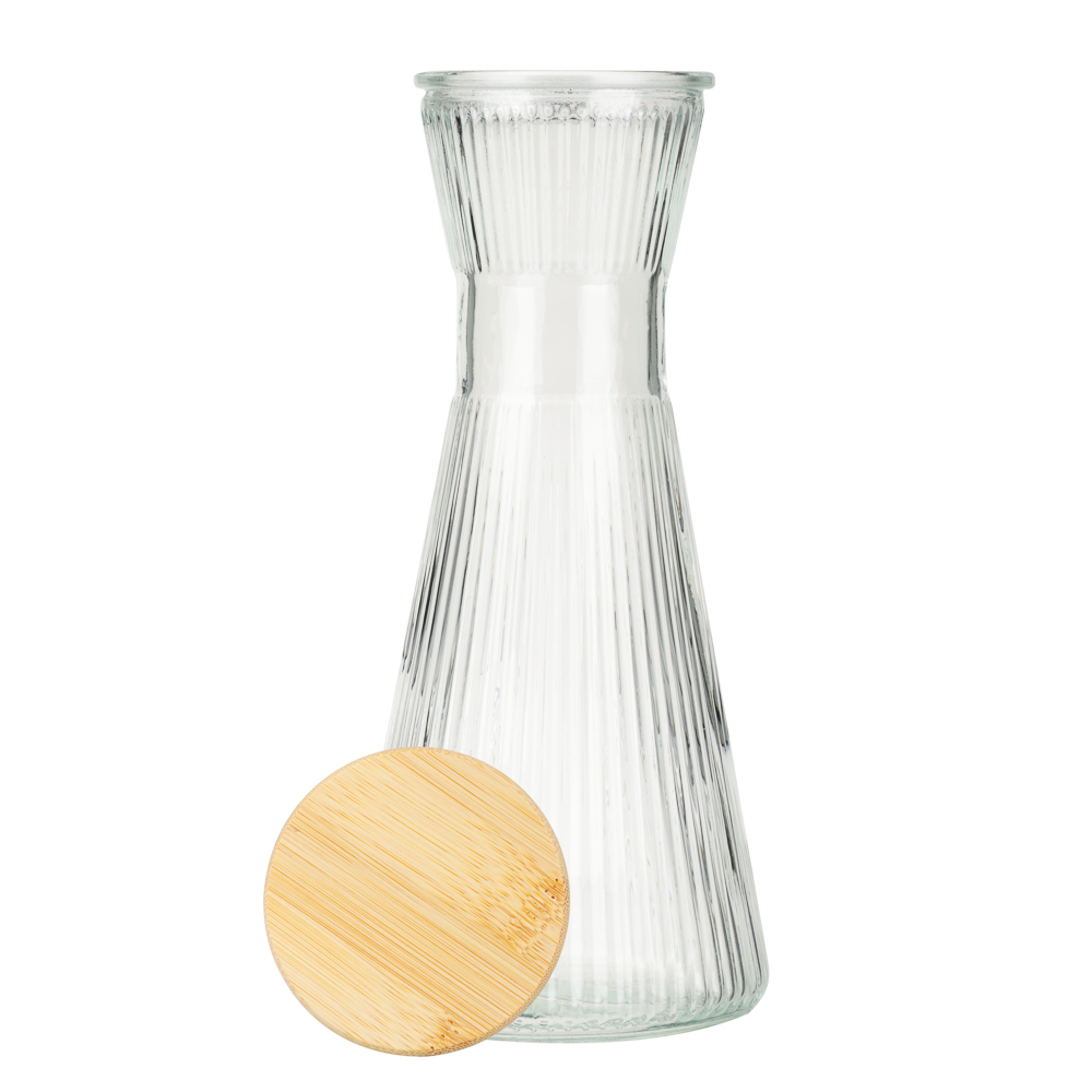 SATOSHI Набор Кувшин 1,8л, 6 стаканов 200мл, стекло, бамбук, арт.№ 850-270