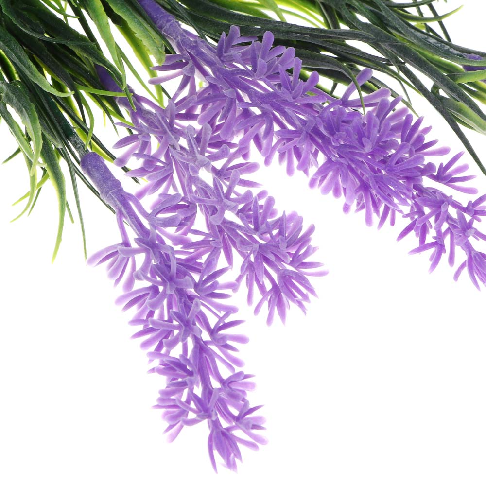 LADECOR Букет искусственных цветов лаванда, 31 см, пластик, арт.№ 535-191