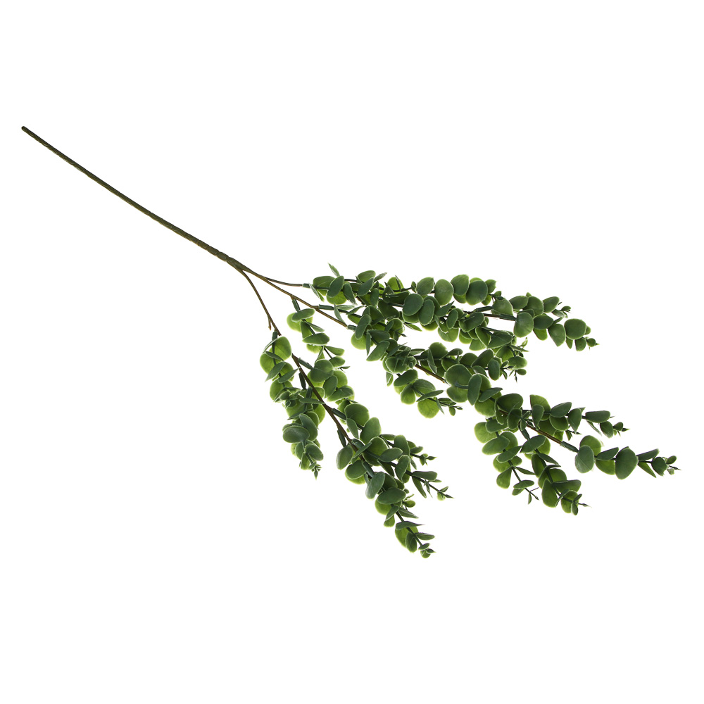 LADECOR Цветок искусственный эвкалипт, 66 см, пластик, арт.№ 535-193
