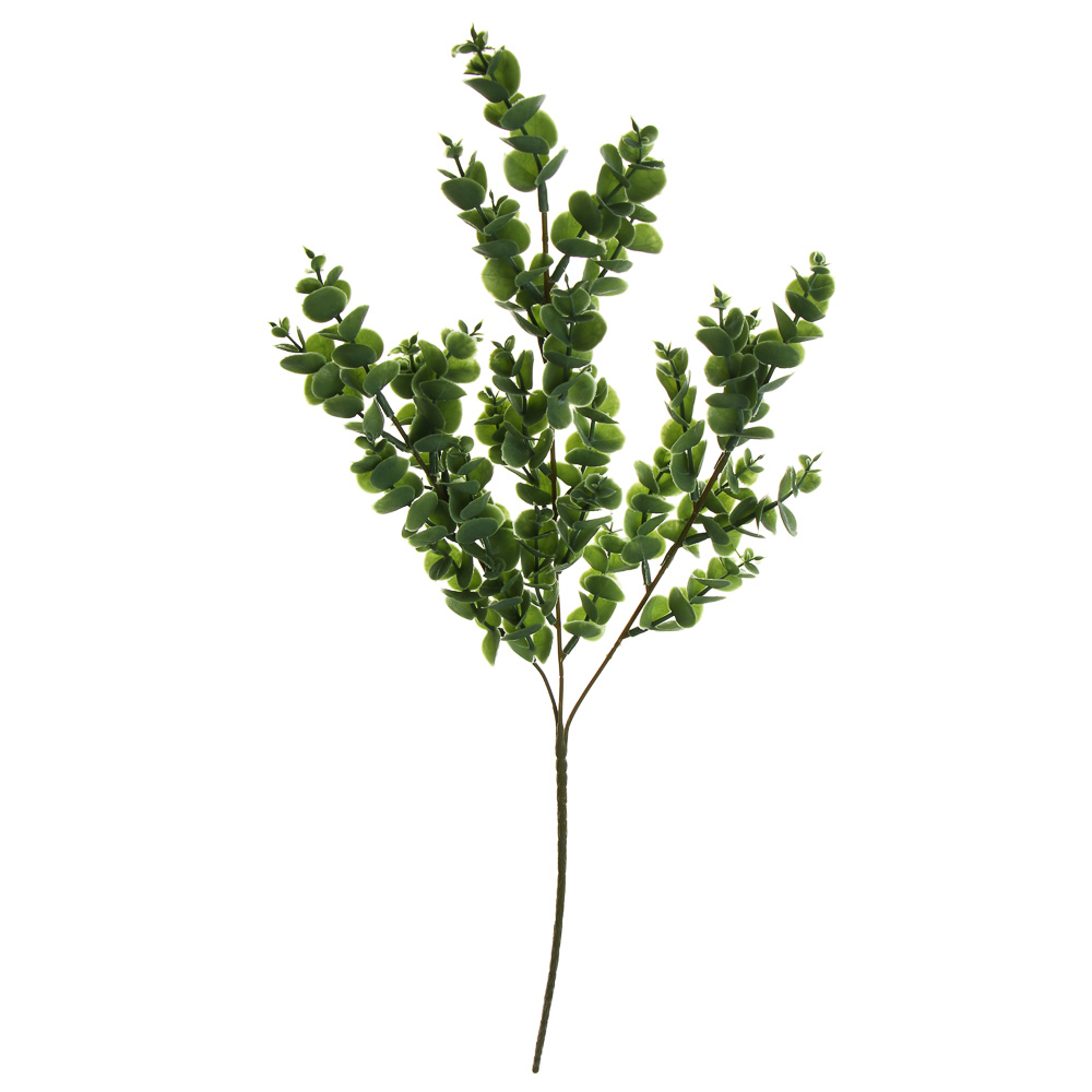 LADECOR Цветок искусственный эвкалипт, 66 см, пластик, арт.№ 535-193