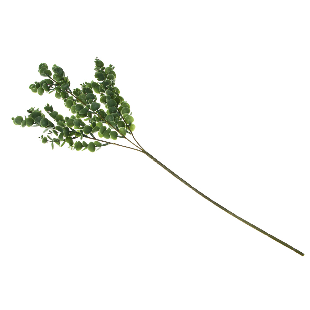 LADECOR Цветок искусственный эвкалипт, 66 см, пластик, арт.№ 535-193