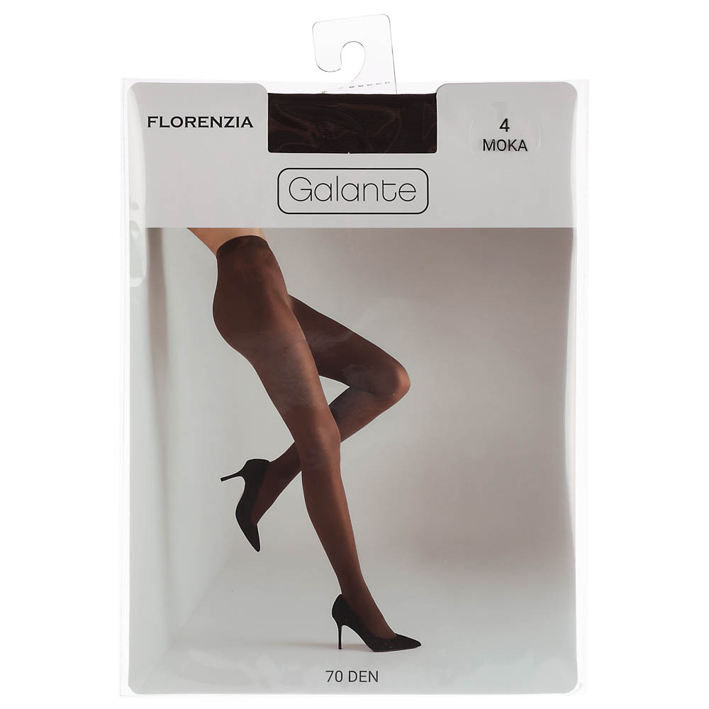 GALANTE Florenzia Колготки 70 DEN с шортиками, 84% полиамид, 16%эластан, размер 4, цвет кофейный, арт.№ 048-102