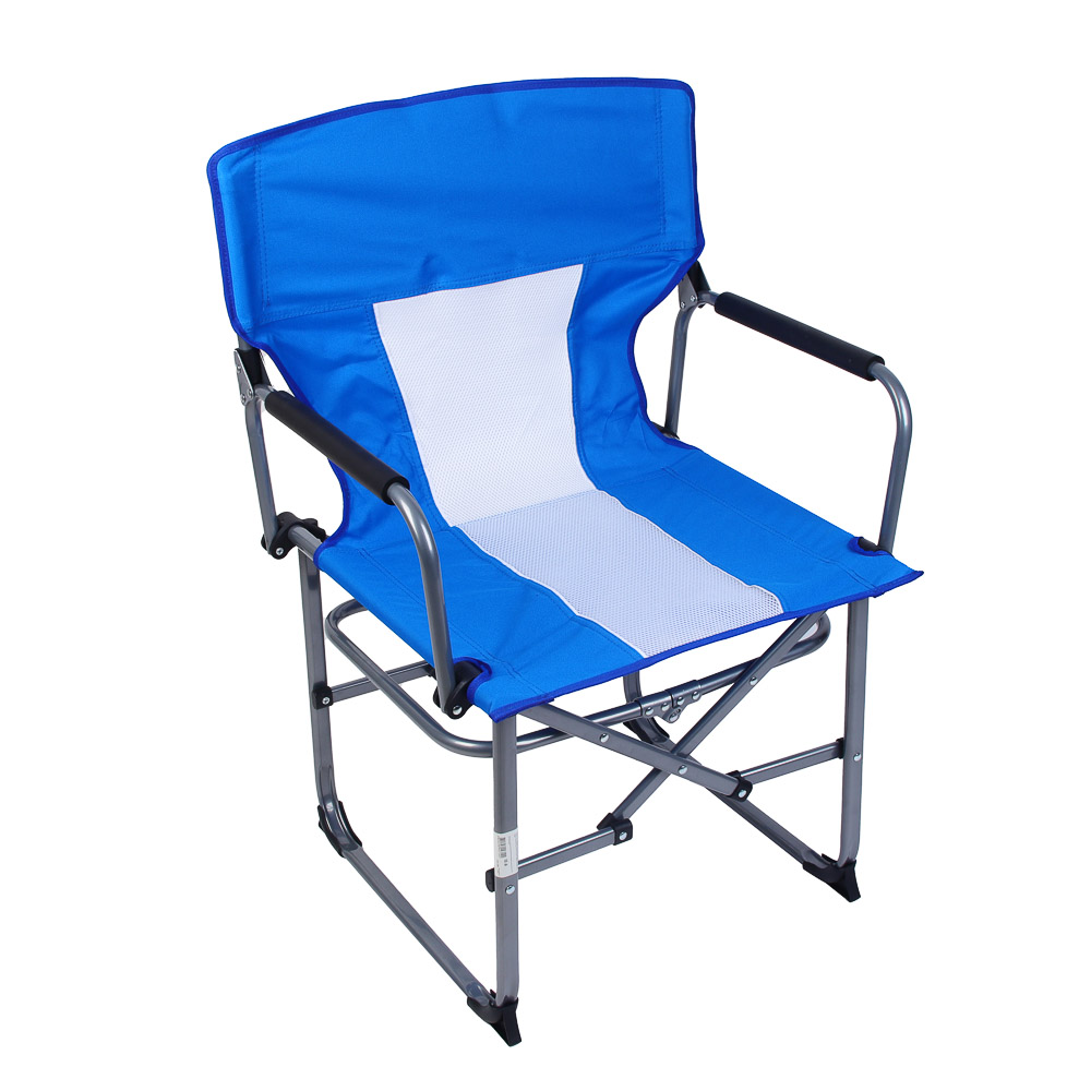 РУССО ТУРИСТО Кресло с подлокотниками, до 100кг, 60х53х90см, оксфорд 600D, сталь d16мм, арт.№ 121-109