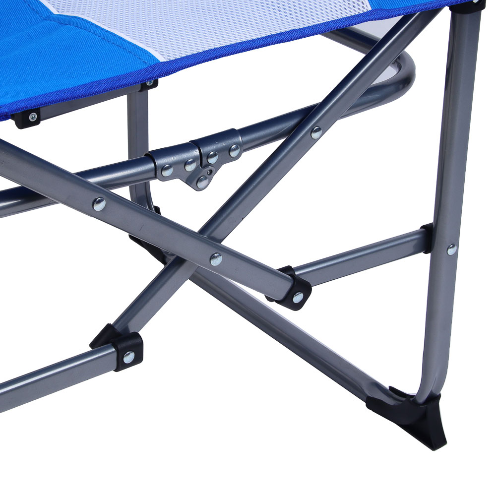 РУССО ТУРИСТО Кресло с подлокотниками, до 100кг, 60х53х90см, оксфорд 600D, сталь d16мм, арт.№ 121-109