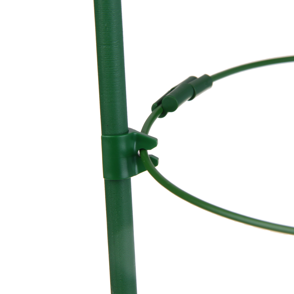 Поддержка для растений тм INBLOOM, 60см, d7мм, 18/20/22см, пластик, арт.№ 154-003