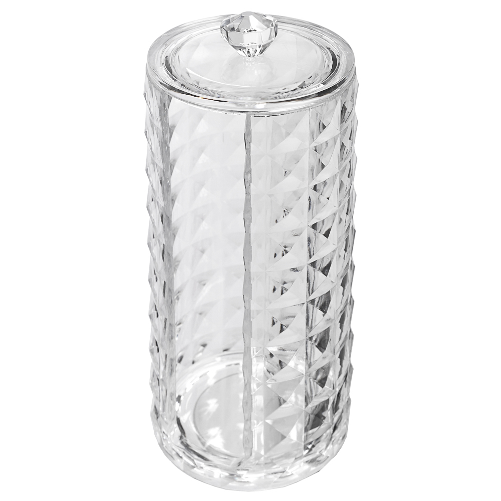 VETTA Органайзер косметический CRYSTAL, полистирол, 7,5x7,5x18 см, арт.№ 463-321
