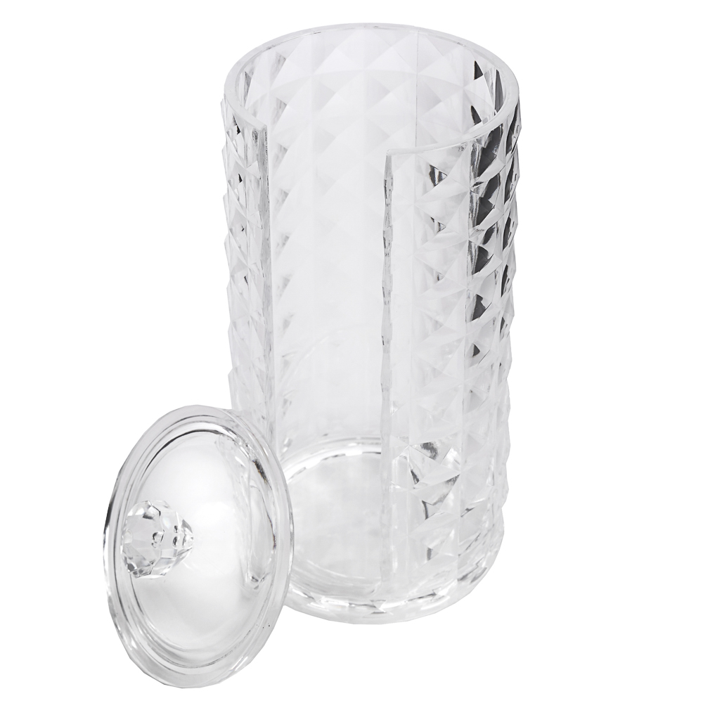 VETTA Органайзер косметический CRYSTAL, полистирол, 7,5x7,5x18 см, арт.№ 463-321