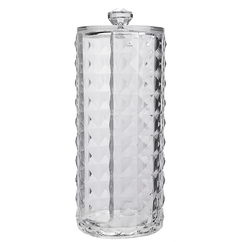 VETTA Органайзер косметический CRYSTAL, полистирол, 7,5x7,5x18 см, арт.№ 463-321