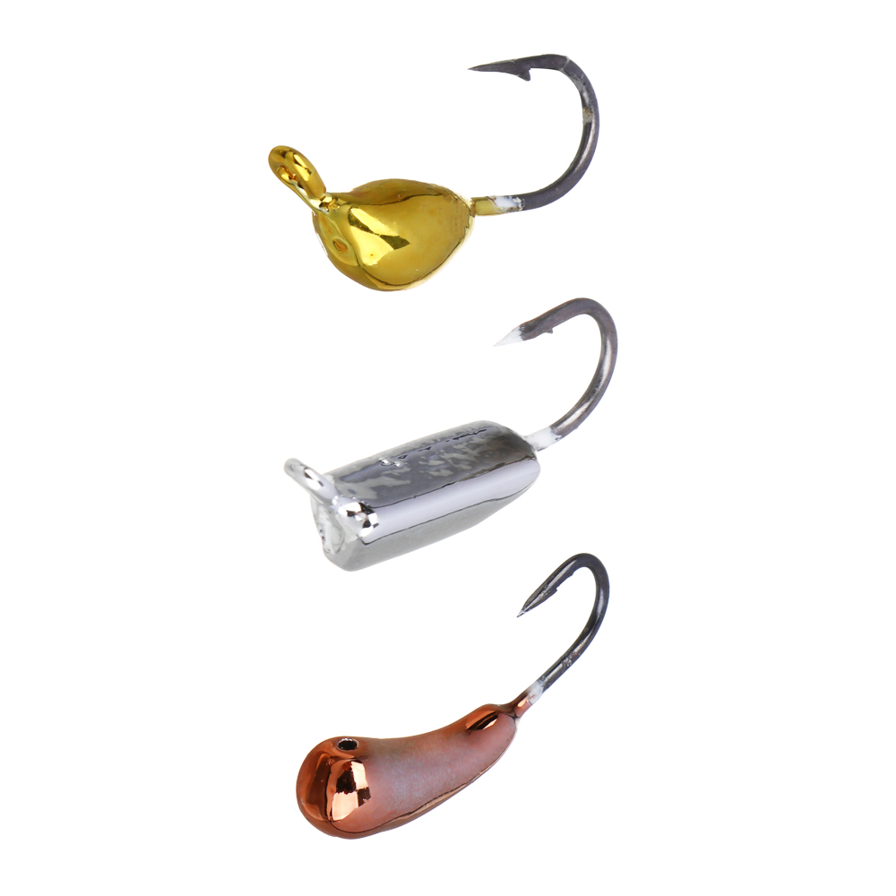 Набор мормышек "ОВСЯНКА" тм AZOR FISHING, свинец, 3шт, арт.№ 125-134